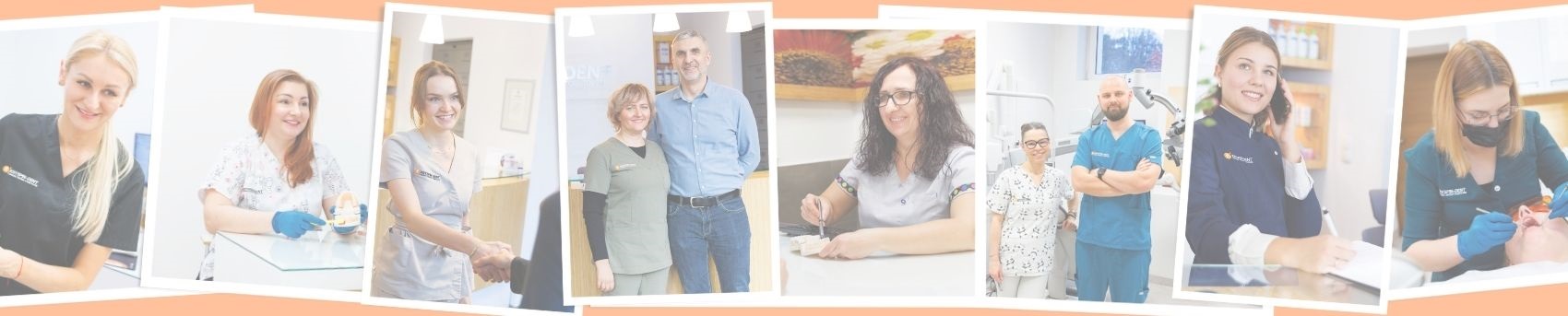nasz zespół - lekarze, asystentki, higienistki i pracownicy recepcji